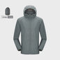 Unisex Winddichte & Waterdichte Outdoor Jas - Sneldrogend & UV-beschermend
