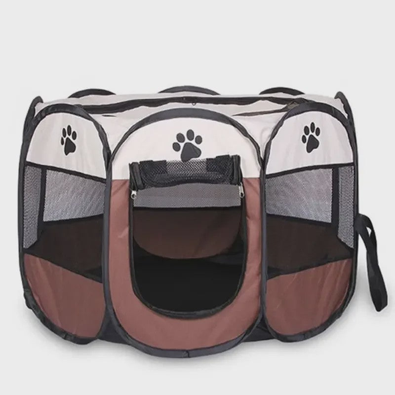 Draagbare Opvouwbare Pet Tent - Octagonale Puppy Kennel & Kattenren