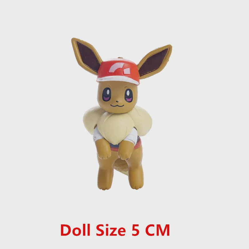 Pokemon Figuren Collectie: Pikachu, Eevee, Charmander, Mewtwo & Meer (4-13 cm)