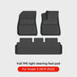 YZ Vloermatten Set voor Tesla Model Y & Model 3 (2021-2026) - TPE Waterdicht & Antislip