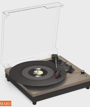 MAIO Draagbare Platenspeler met Ingebouwde Speakers en 3 Snelheden