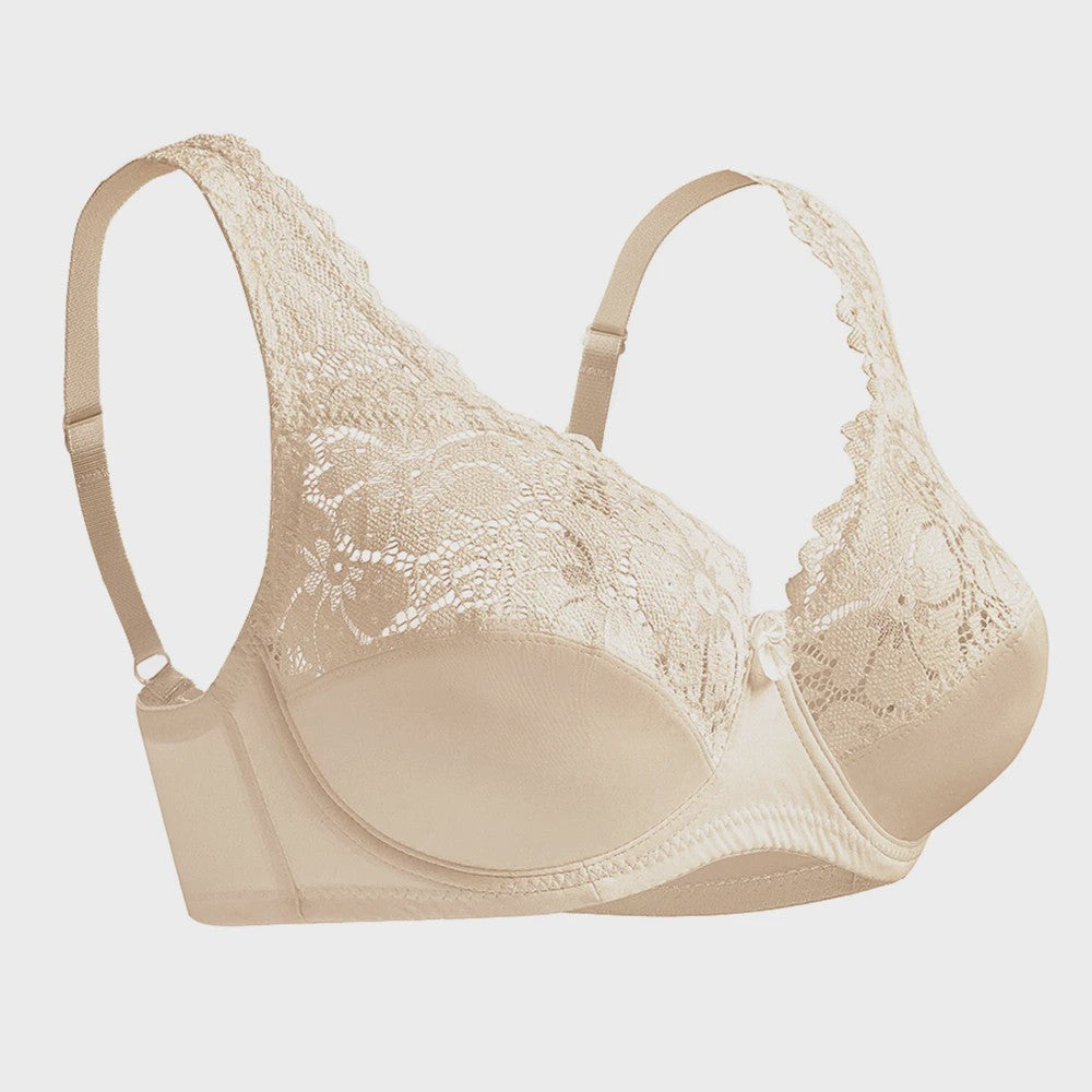 Luxe kanten bh met beugel voor dames - Plus size en sexy, verkrijgbaar in cupmaten B t/m F