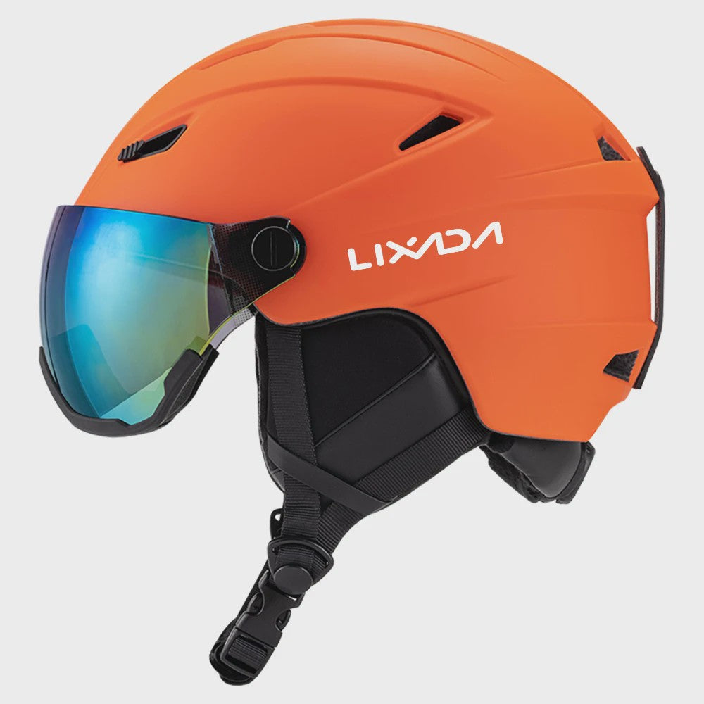 LIXADA Skihelm en Snowboardhelm met Geïntegreerd Vizier voor Dames en Heren
