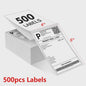 Verzendlabels 10x15cm (4"x6") - Zelfklevend Thermisch Papier voor Labelprinters