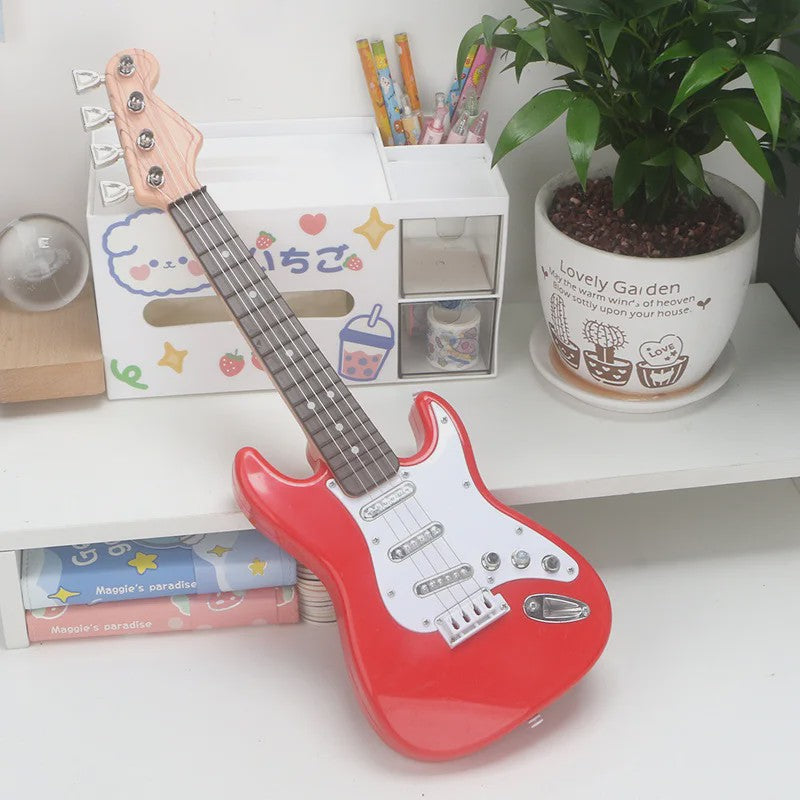 Kinder Elektrische Gitaar Speelgoed met Muziek & Licht - Ideaal voor Beginners