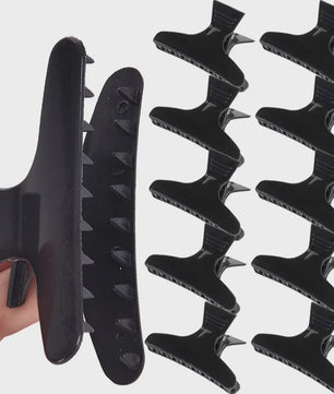 Professionele Haarclips Vlinder Model - Set van 10 Stuks voor Styling en Sectie