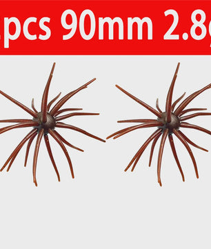 Zachte Kunstaas Zee-egel 10cm 9g - TPE Vis Lure voor Brasem, Baars & Forel
