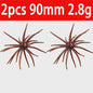 Zachte Kunstaas Zee-egel 10cm 9g - TPE Vis Lure voor Brasem, Baars & Forel