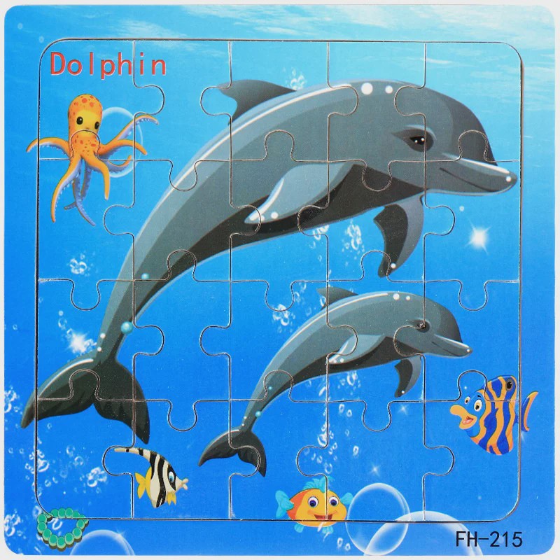 Houten 3D Puzzel Set - 20 Stuks - Dieren & Voertuigen - Educatief Montessori Speelgoed voor Kinderen 3-6 Jaar