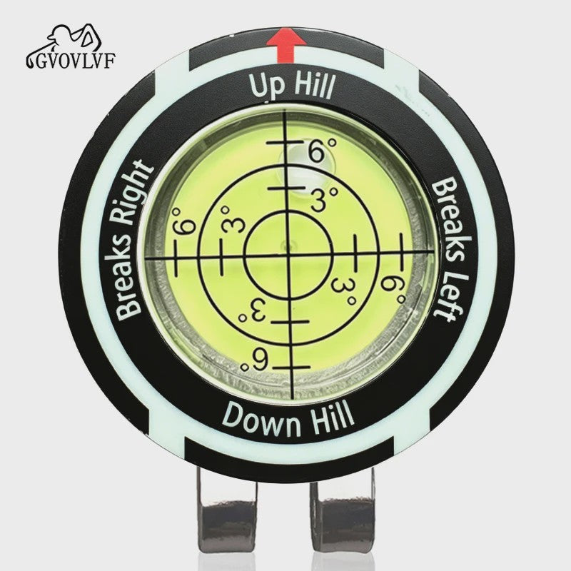 Golf Green Slope Meter & Cap Clip - Meet Hellingen Nauwkeurig op de Green