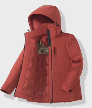 Unisex Waterdichte Fleece Winterjas - Winddicht, Thermisch & Ademend