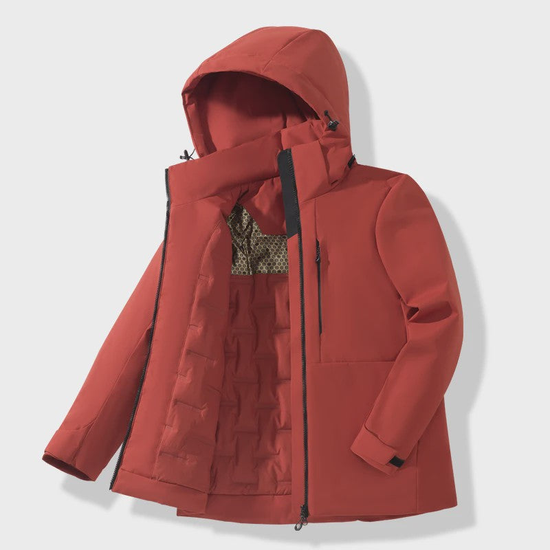 Unisex Waterdichte Fleece Winterjas - Winddicht, Thermisch & Ademend