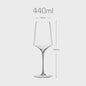 Luxe Kristallen Wijnglas - Extreem Dun, Handgemaakt & Flawless Champagne Glas