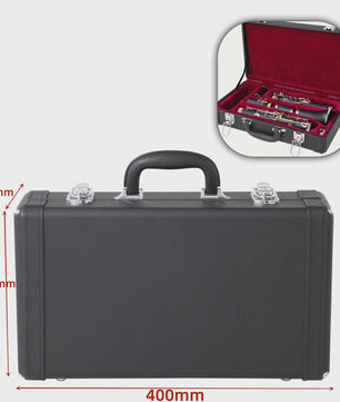 Draagbare Hardcase Klarinet Koffer - Waterdicht en Stevig Opbergtas