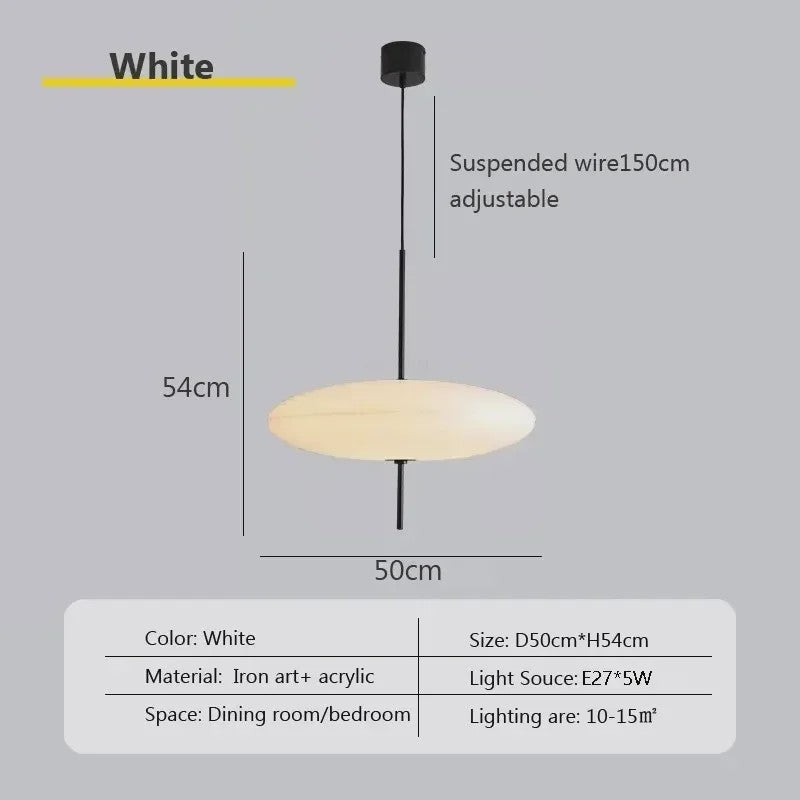 Nordic Design UFO Hanglamp - Stijlvolle Hanglamp voor Eetkamer, Slaapkamer & Restaurant