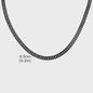 Vnox RVS Kubaanse Ketting voor Heren & Dames - 3/5/7/9mm Breed, Waterdicht & Hypoallergeen