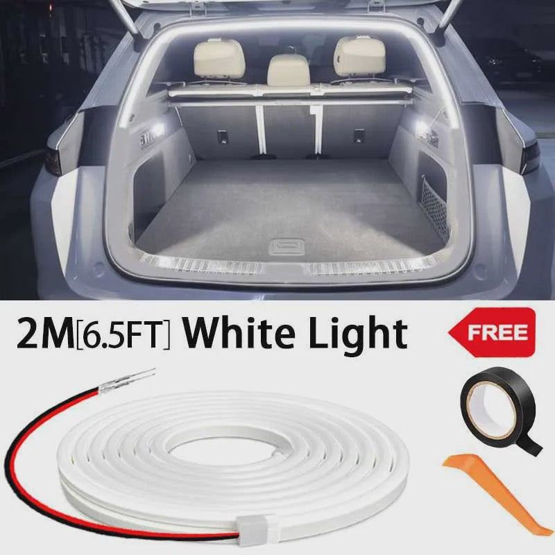 Automatisch Sensende Kofferbak LED Strip - Sfeerverlichting met Draadloze Installatie