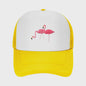 Unisex Petten met Flamingo Print - Ademend en Zonwerend