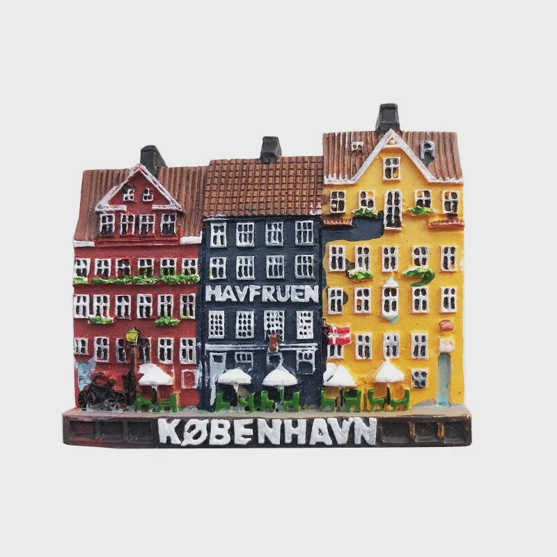 3D Koelkastmagneten Denemarken - Souvenir & Decoratie