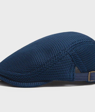 Ademende Mesh Pet - Vintage Flat Cap / Newsboy Cap voor Dames en Heren