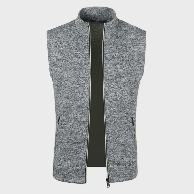 Herfst Heren Vest - Ademend, Mouwloos & Stijlvol