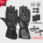 KEMIMOTO Verwarmde Motorhandschoenen - Waterdicht, Oplaadbaar & Warm voor de Winter