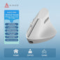 Ergonomische Verticale Draadloze Muis - Oplaadbaar, Bluetooth & 2.4G