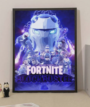 Fortnite Game Poster - Decoratieve Muurkunst voor Fans