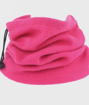 Verstelbare Fleece Nekwarmer & Buff - Winter Nek Tube voor Sport & Outdoor