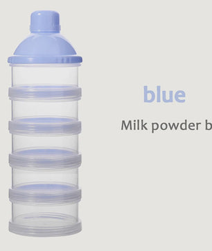 Draagbare Melkpoeder Dispenser met 4/5 Vakken voor Babyvoeding en Snacks