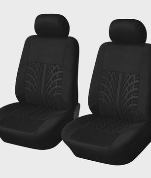 Universele Autostoelhoes Set met Bandenspoor Patroon - Duurzaam & Comfortabel