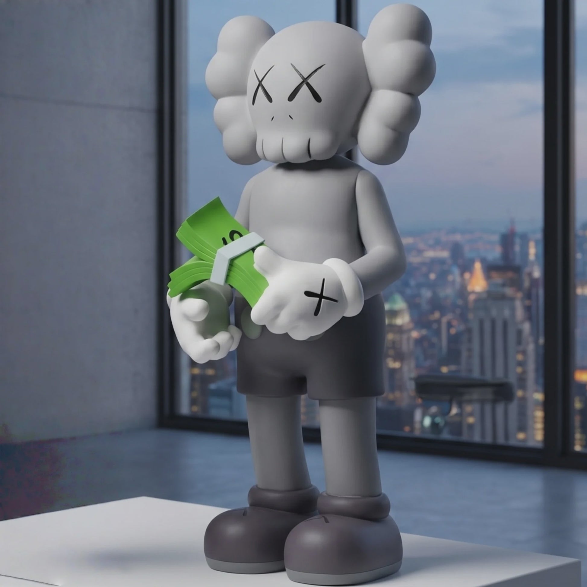 XX Bear Actiefiguur - Trendy Street Art Decoratie & Cadeau