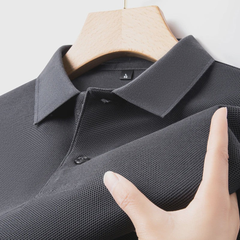 Heren Poloshirt Korte Mouw - 100% Gemerceriseerd Katoen, Ademend & Stijlvol voor Zomer, Golf & Casual