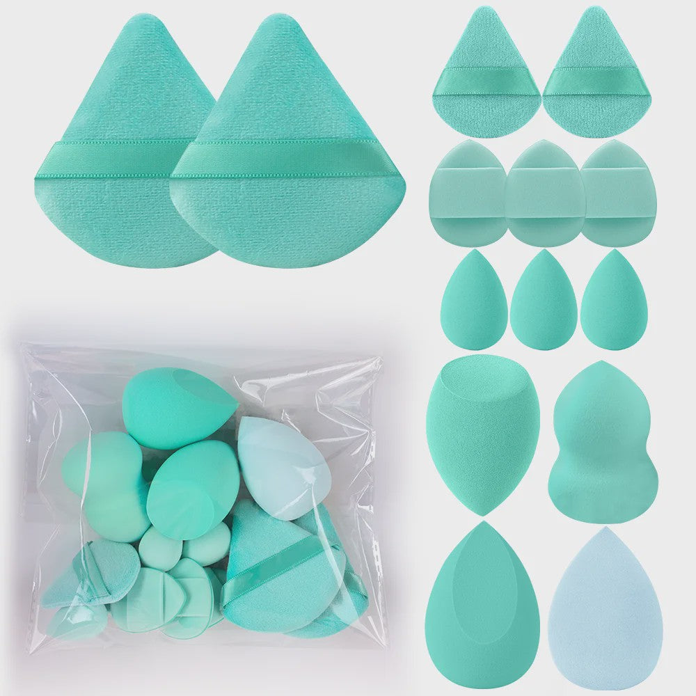 Professionele Make-up Kwasten Set (20 Stuks) - Foundation, Oogschaduw & Meer