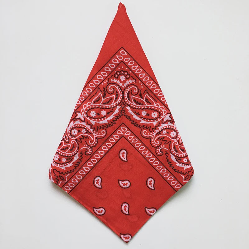 Klassieke Katoenen Bandana 55x55cm - Paisley Print Hoofdband voor Dames & Heren