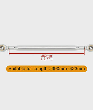 Universele Motor Schakelstang Linkage - 50mm tot 370mm - Verstelbaar