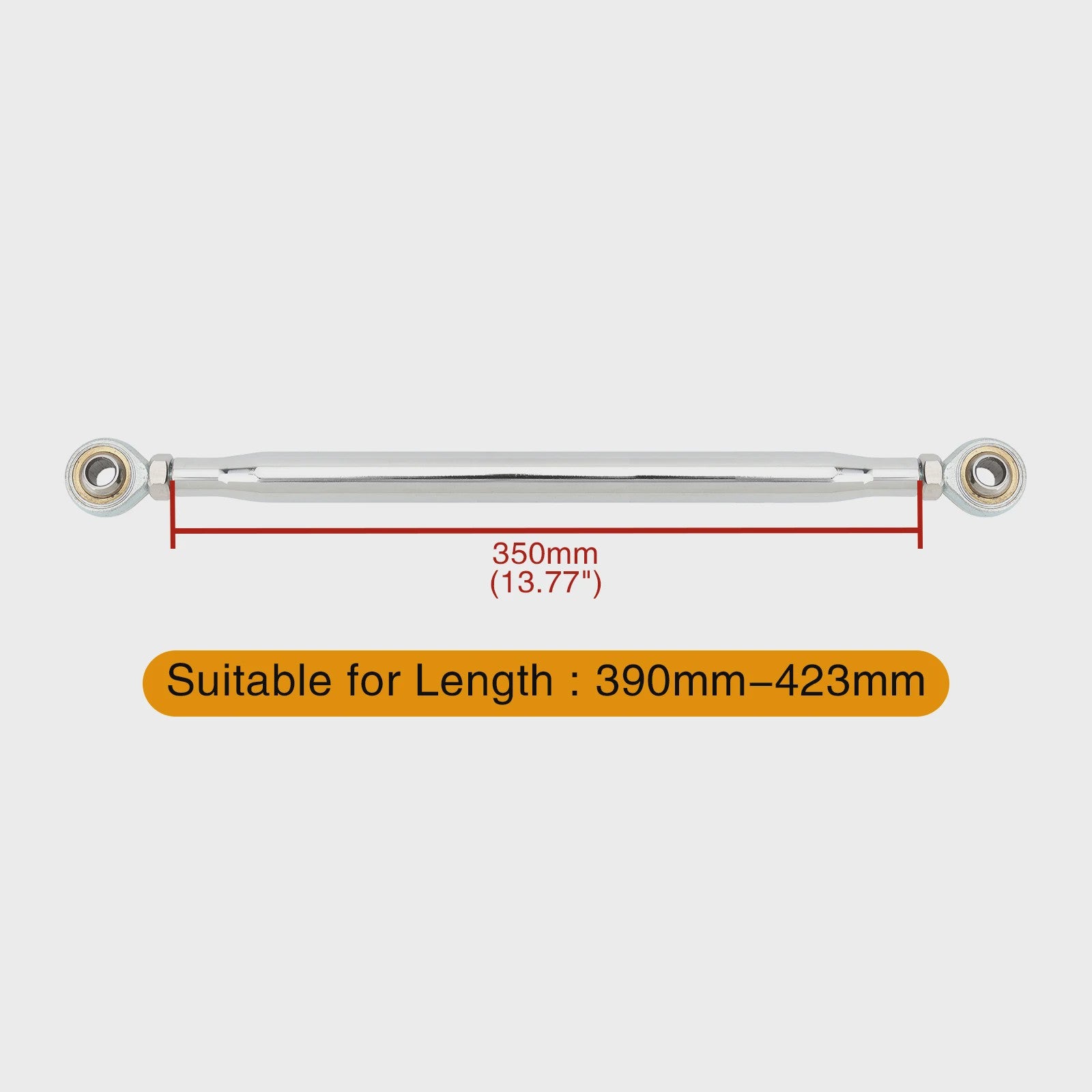 Universele Motor Schakelstang Linkage - 50mm tot 370mm - Verstelbaar