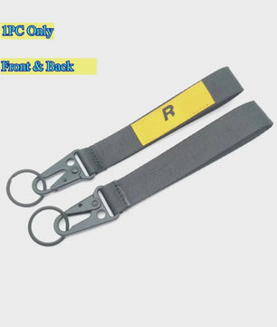 Stoere Nylon Keycord Lanyard met Karabijnhaak - Perfect voor Auto, Motor & Game Fans