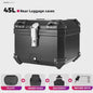 45L Universele Motor Topkoffer - Waterdicht & Schokabsorberend Bagagekoffer met 2 Sleutels
