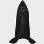 Luxe Fluwelen Cape met Capuchon - Middeleeuws, Heks, Vampier, Halloween & Cosplay Kostuum