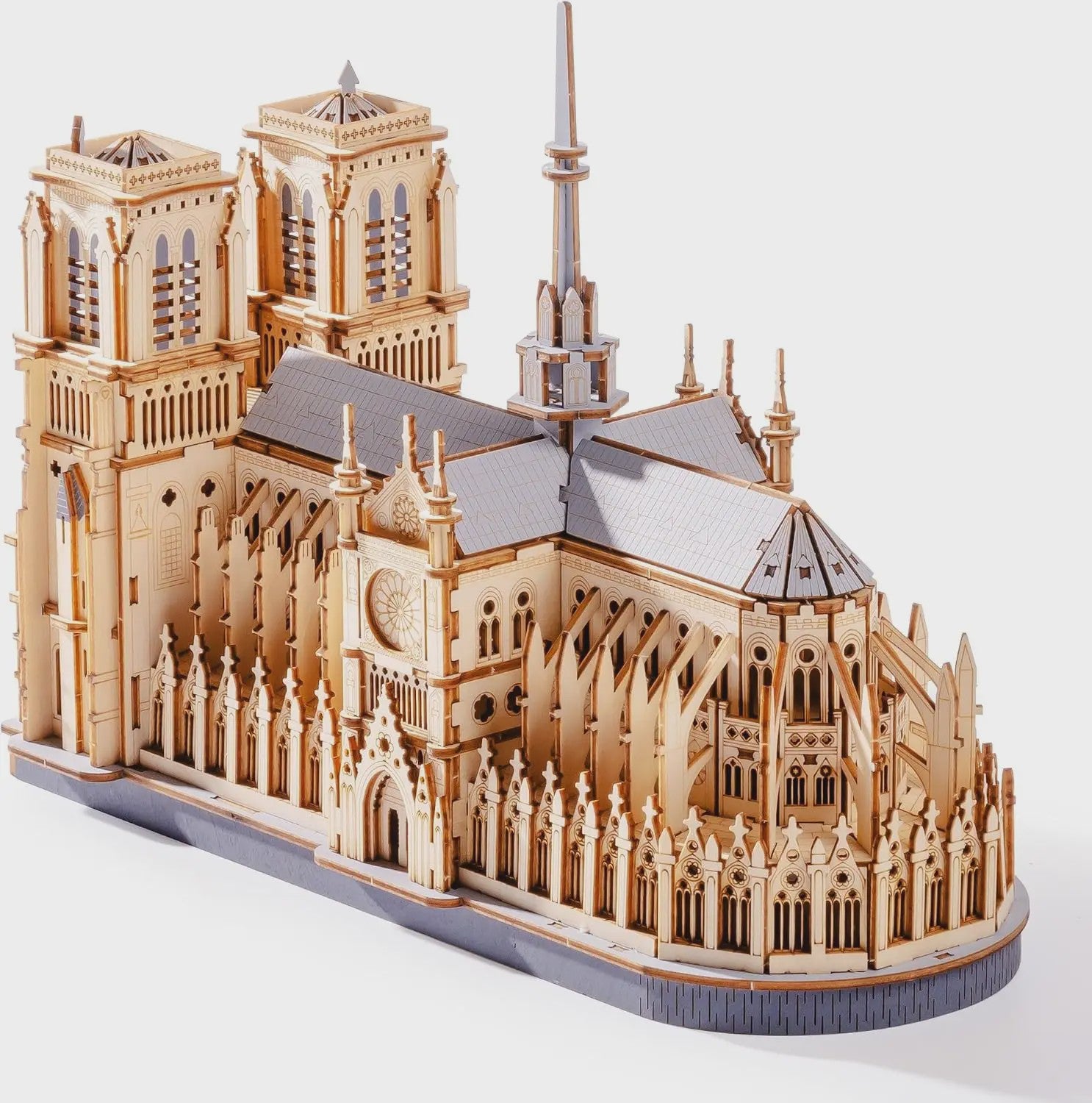 Robotime Rokr 3D Houten Puzzel Kathedraal van Parijs - Bouwpakket voor Volwassenen