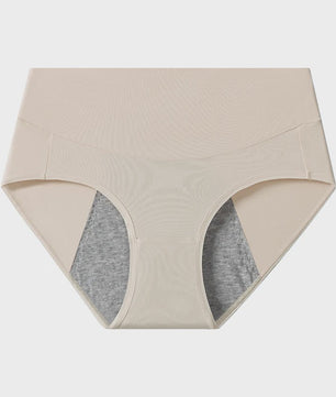 Hoge Taille Dames Slips voor Menstruatie - Lekvrij & Ademend Katoen