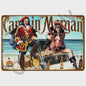 Vintage Metalen Bord - Decoratieve Wanddecoratie voor Pub, Keuken, Bar & Man Cave