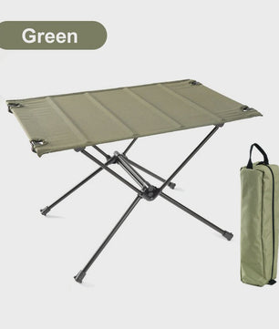 WESTTUNE Campingtafel Opvouwbaar Lichtgewicht Aluminium & 1680D Oxford Doek - Draagbaar voor Outdoor Picknick