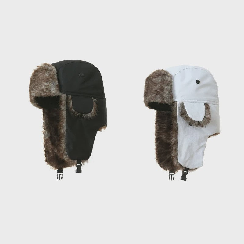 Warme Ushanka Wintermuts voor Heren met Oorflappen - Russische Trapper Stijl