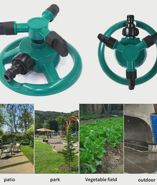 Automatische 360° Sproeier voor Tuin en Gazon - Efficiënte Watergift