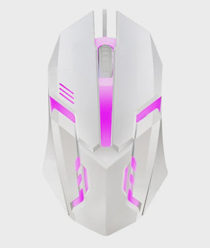 Gaming Muis met 5000 DPI, Kleurrijke LED Verlichting en Ergonomisch Design - Bedraad