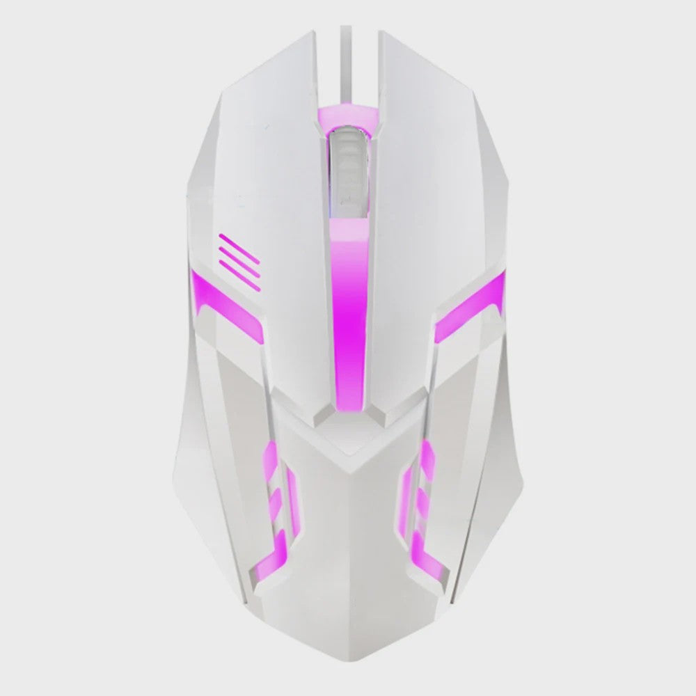 Gaming Muis met 5000 DPI, Kleurrijke LED Verlichting en Ergonomisch Design - Bedraad
