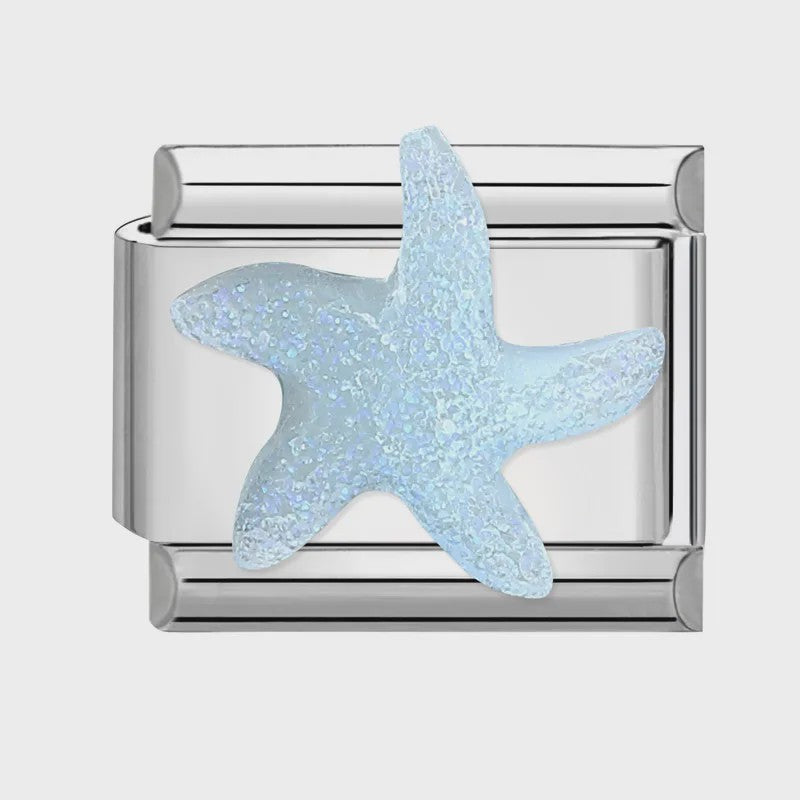 Zee Dieren Charms voor Italiaanse Bedelarmbanden - Sterrenvis, Kwal, Schelp & Walvis - DIY Sieraden Maken