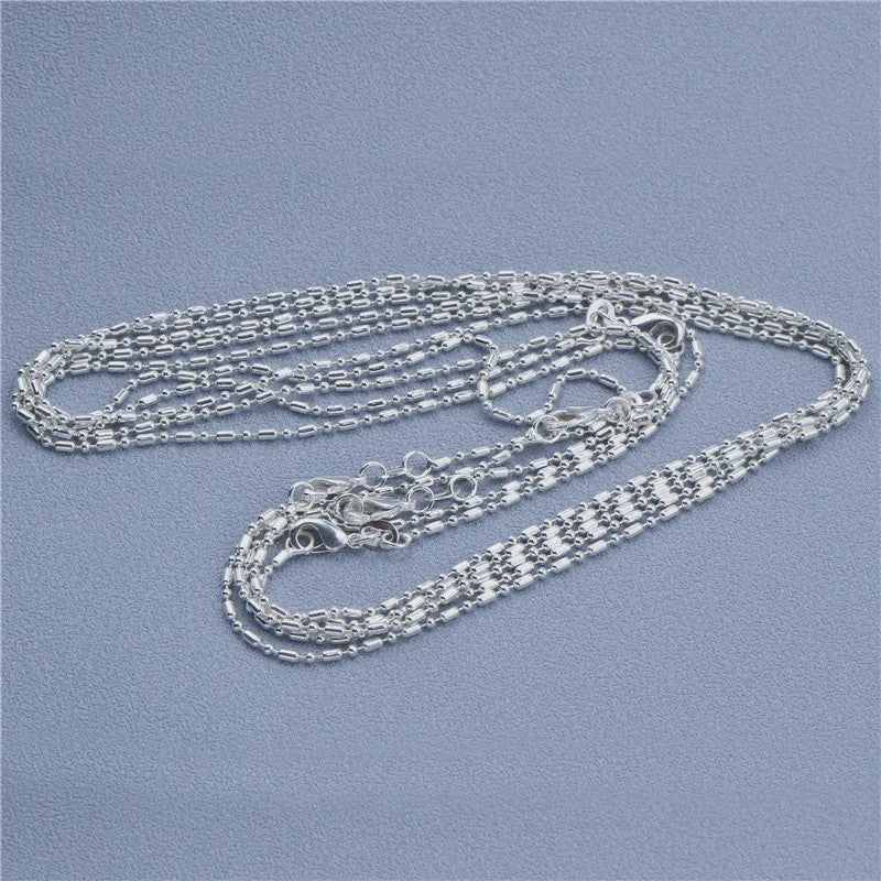 925 Sterling Zilveren Kettingen: Rolo, Figaro & Meer (16-30 Inch)